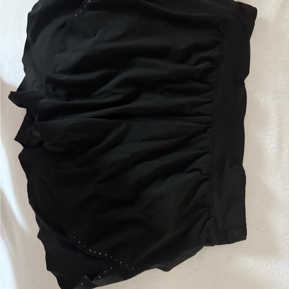 LULULEMON high rise shorts, lined size 12
